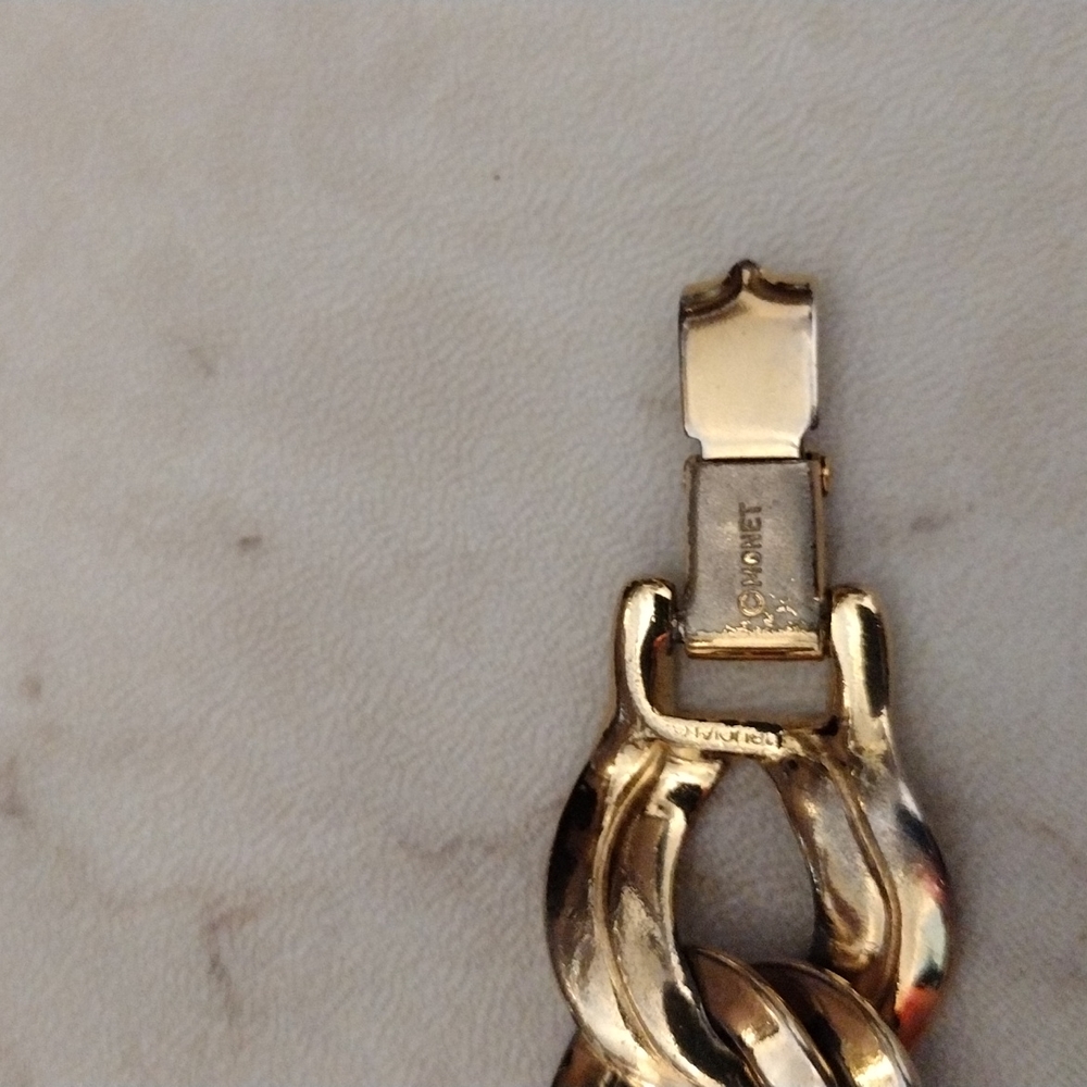 Monet Linked Chunk Chain Bracelet. - image 3